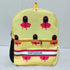 Personalised Yellow Printed Kids Bagpack